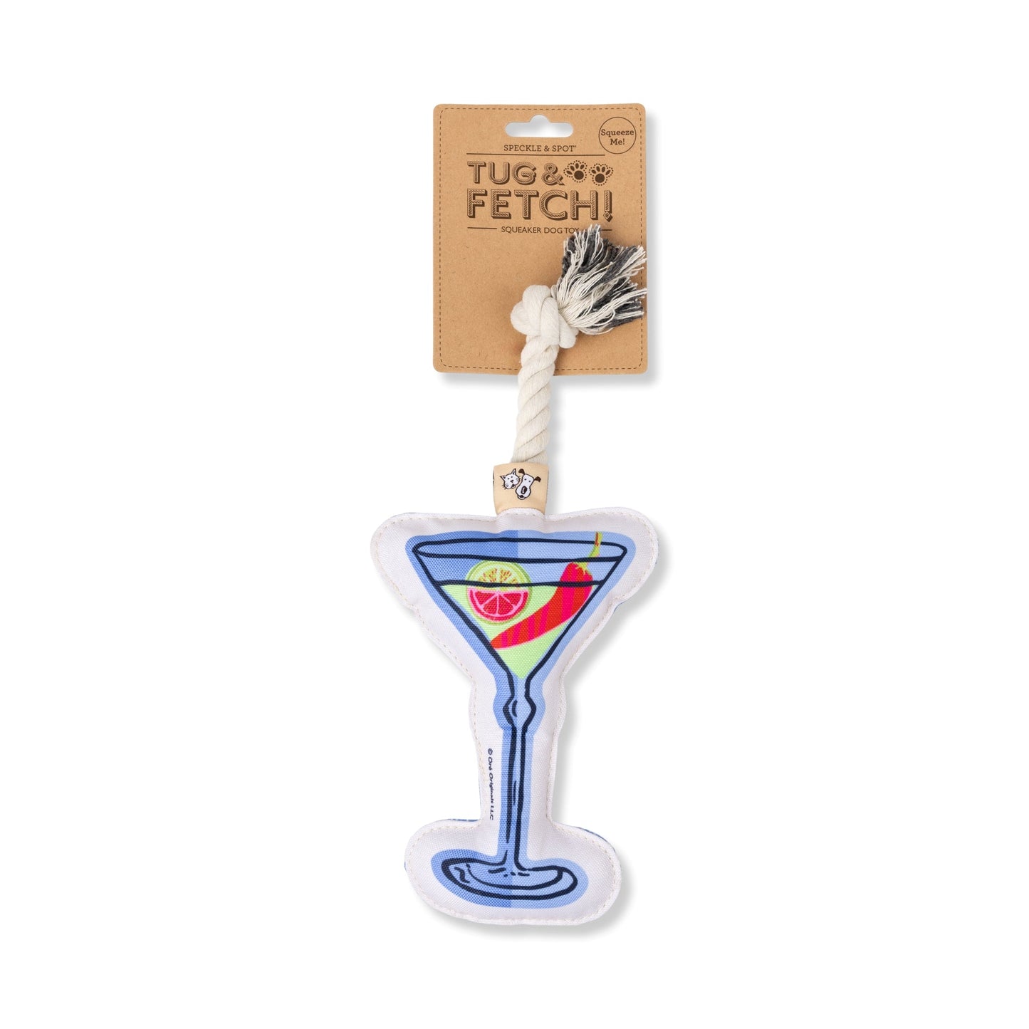 Speckle & Spot Pet Rope Toy - Martini