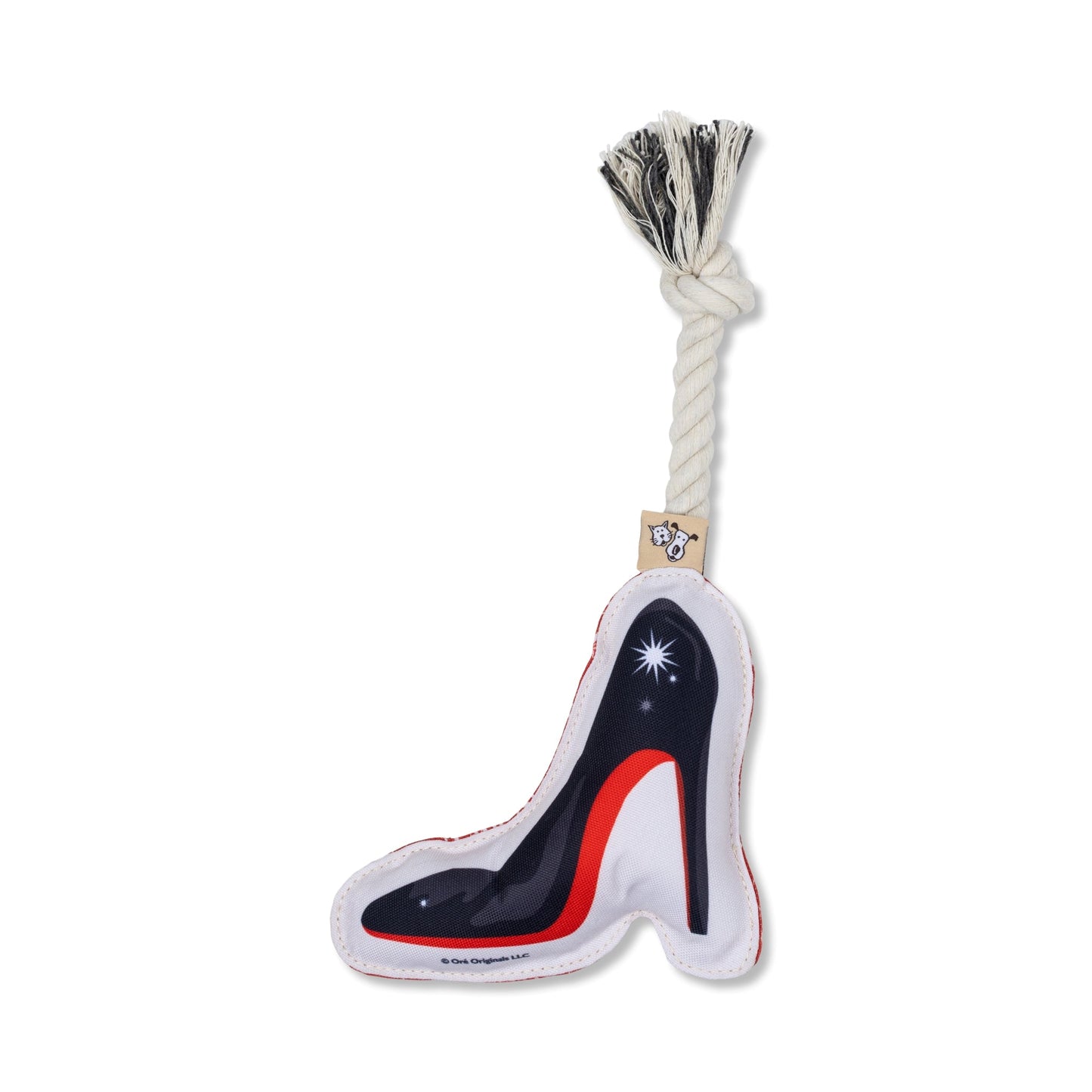 Speckle & Spot Pet Rope Toy - High Heel Shoe