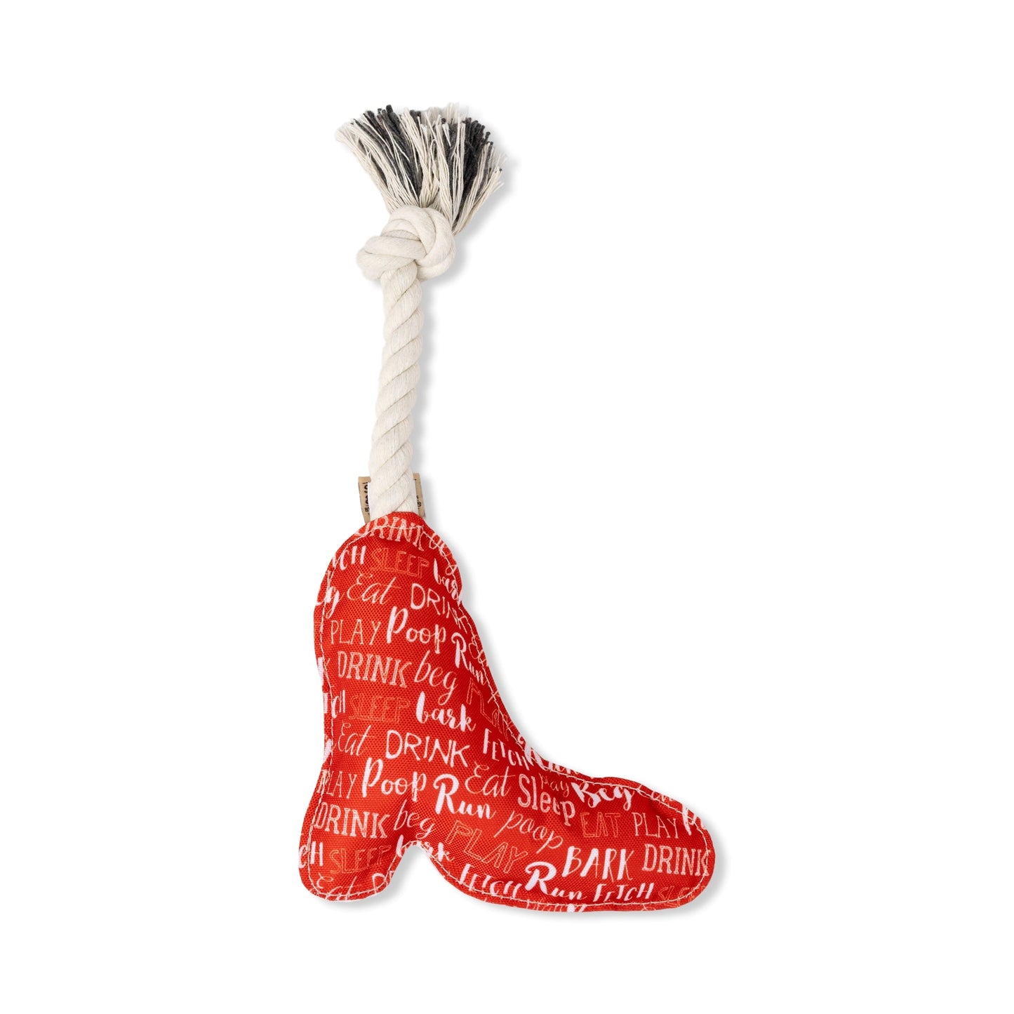 Speckle & Spot Pet Rope Toy - High Heel Shoe