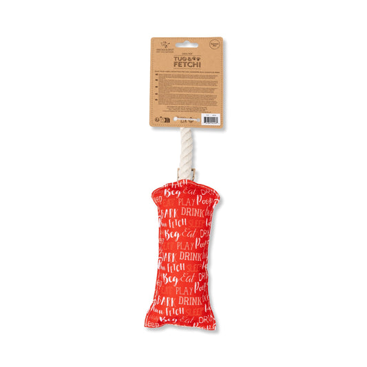 Speckle & Spot Pet Rope Toy - Red Telephone Box
