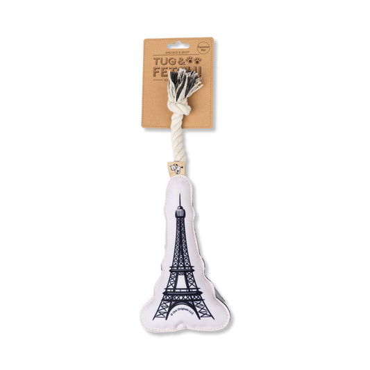 Speckle & Spot Pet Rope Toy - Eiffel Tower