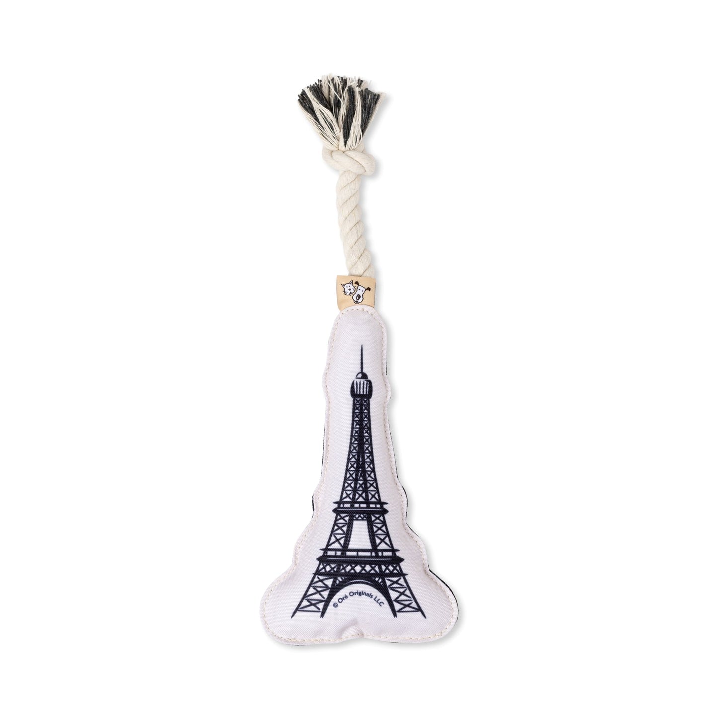 Speckle & Spot Pet Rope Toy - Eiffel Tower