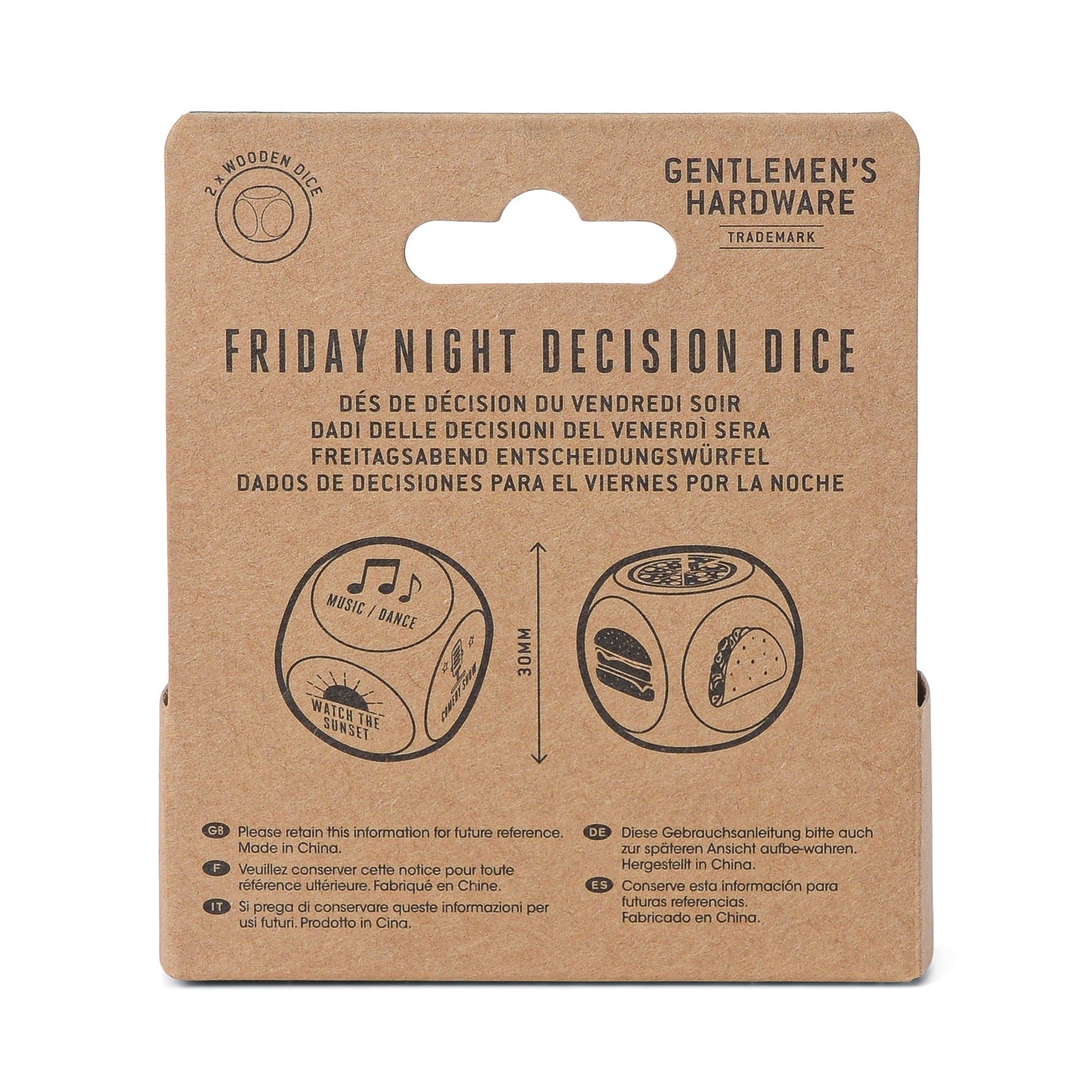 Friday Night Dice (set of 2)