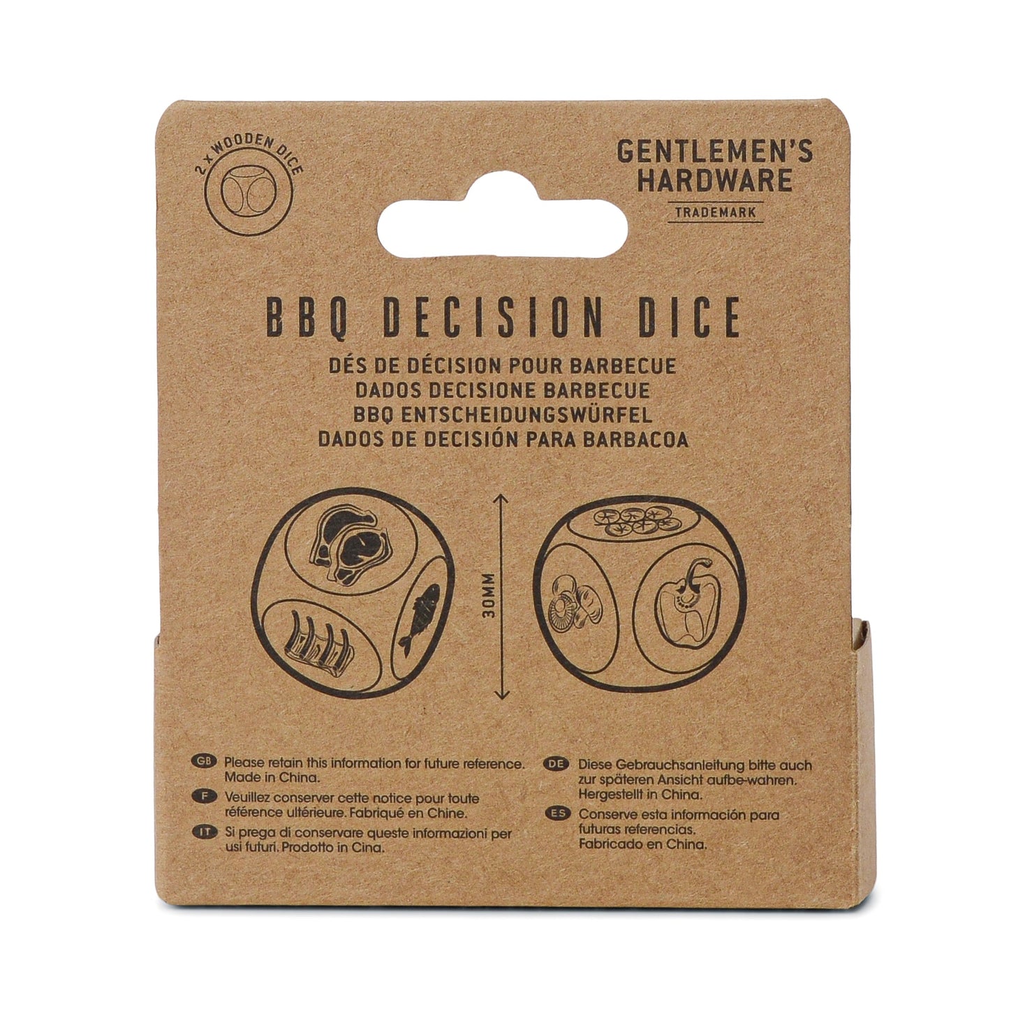 BBQ Dice (set of 2)