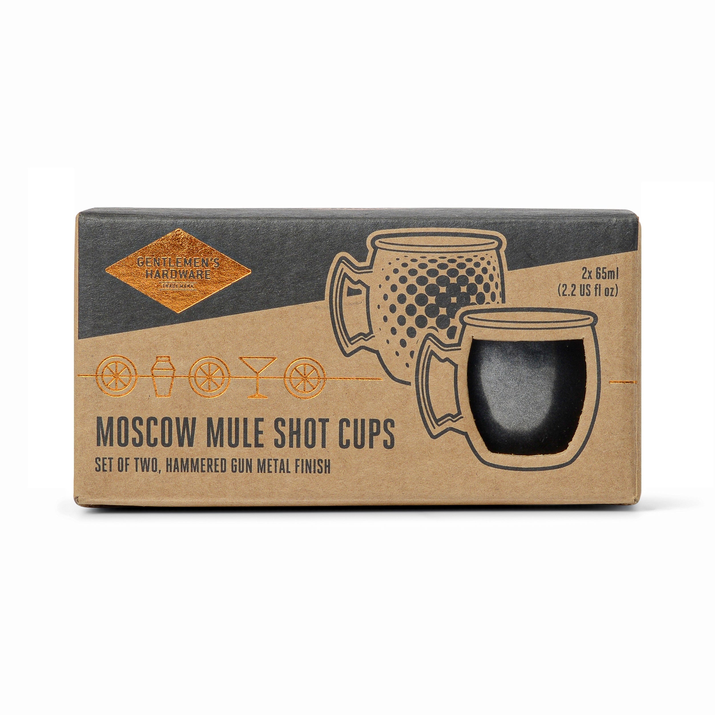 Moscow Mule Shot Cups (set of 2) – Designworks Collective UK