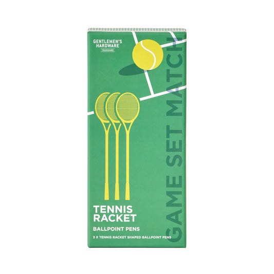 Tennis Racket Ballpoint Pens (Set of 3)