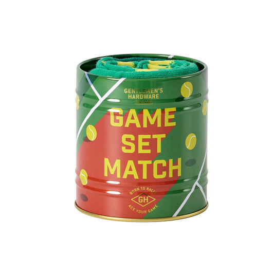 Storage Tin & Sock Set - Tennis