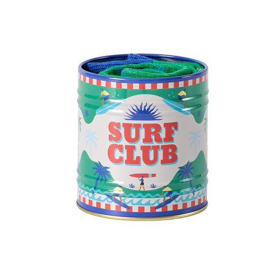 Storage Tin & Sock Set - Surfing