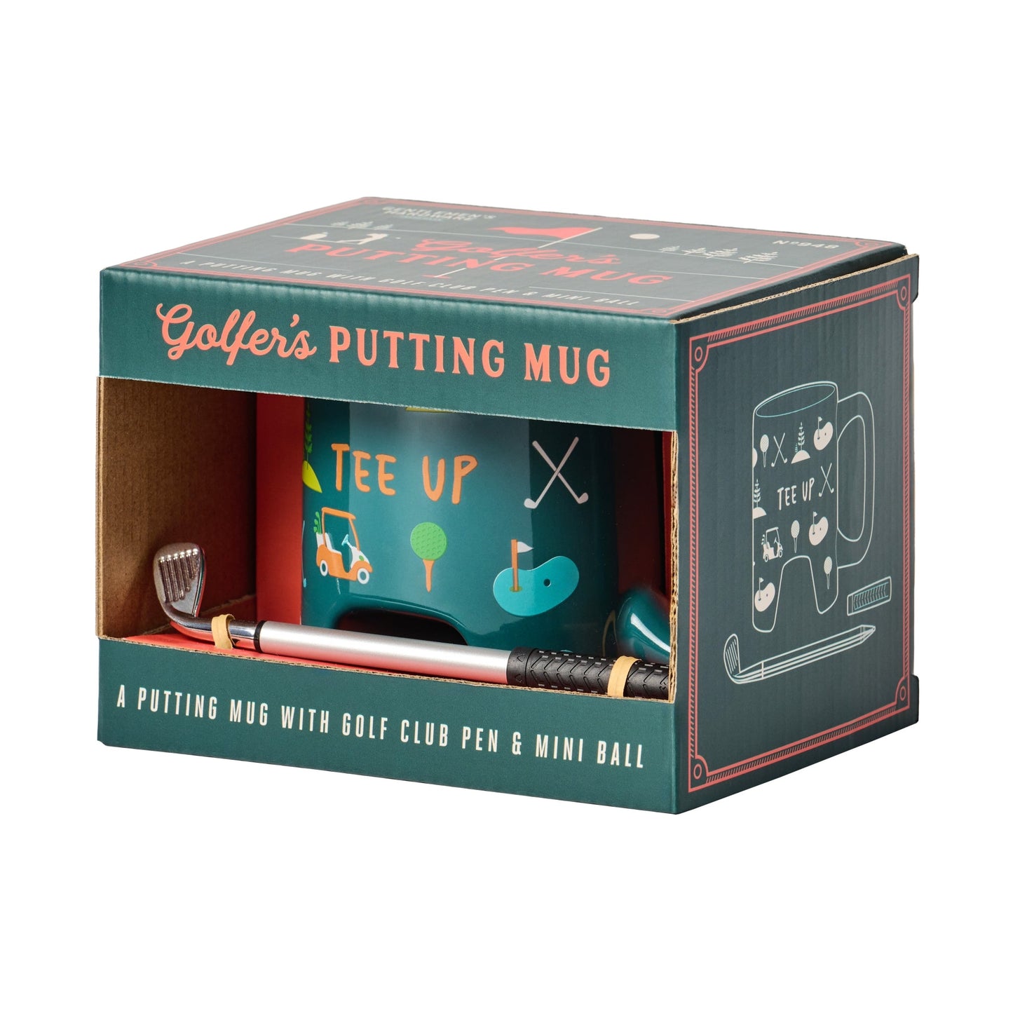 Gentlemen's Hardware Golf Putting Mug & Pen Set