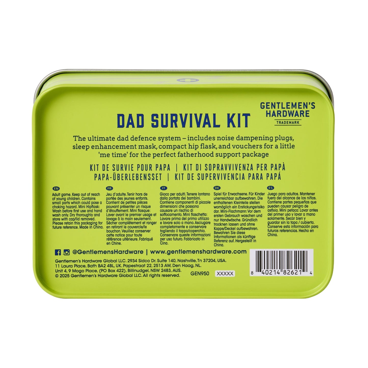 Gentlemen's Hardware Dad Survival Kit