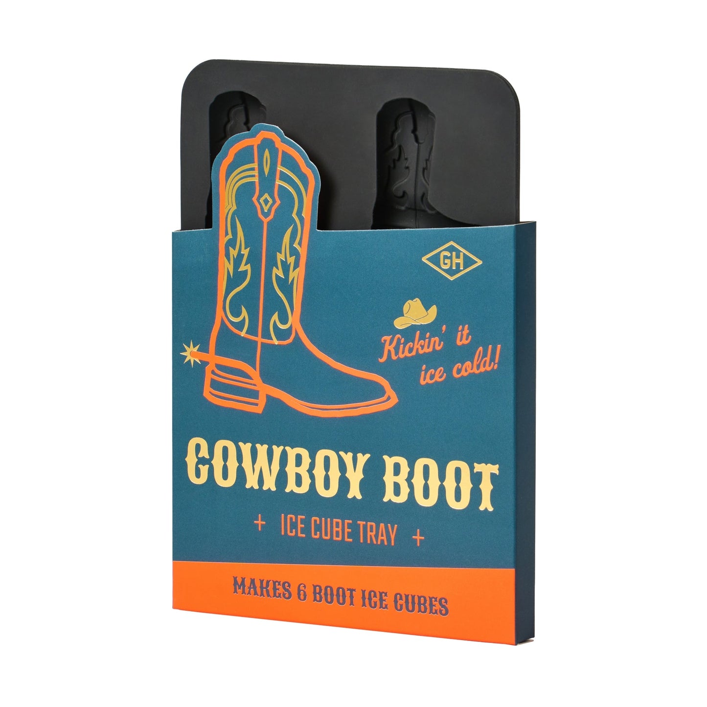 Gentlemen's Hardware Cowboy Boot Ice Cube Tray
