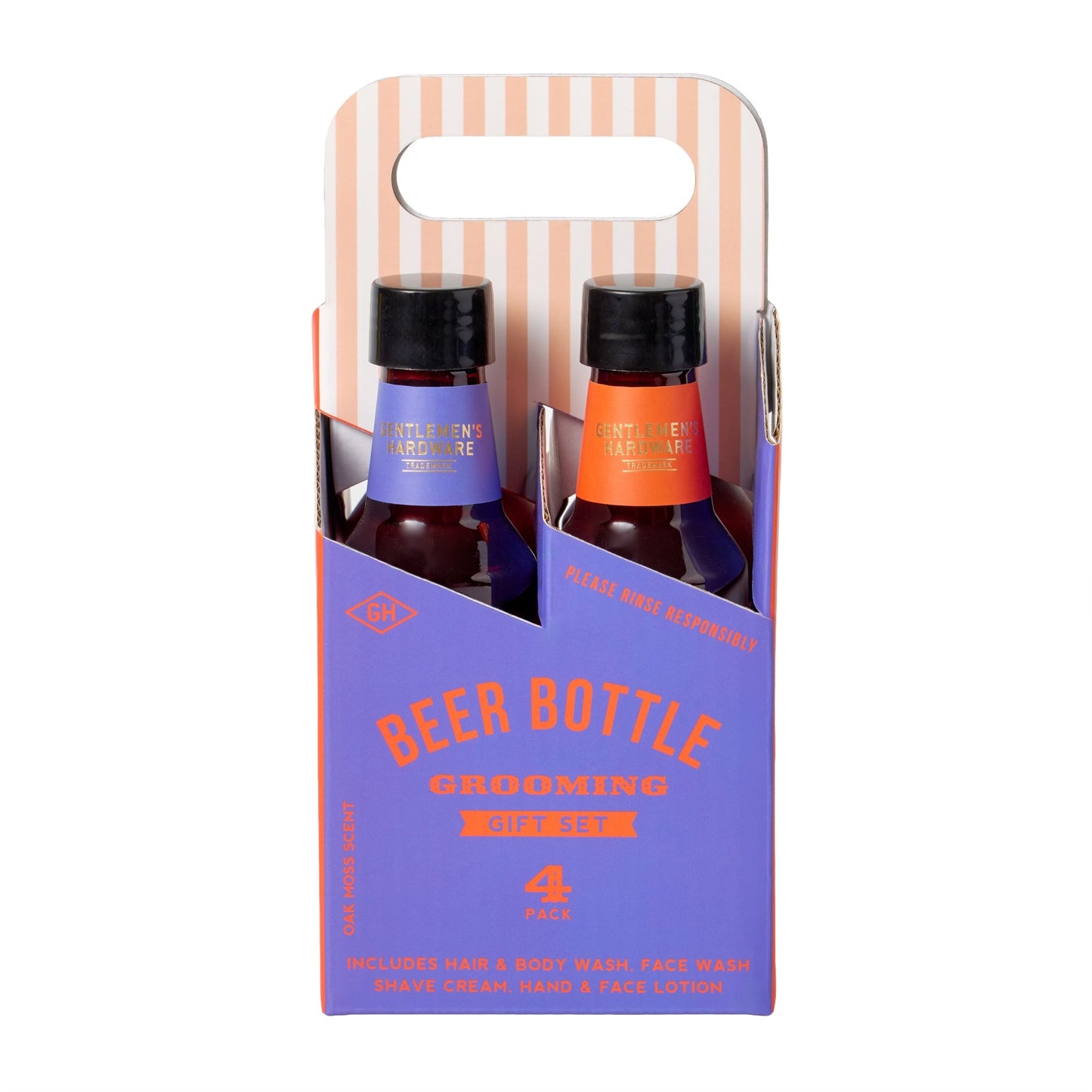 Gentlemen's Hardware Beer Bottle Grooming Gift Set