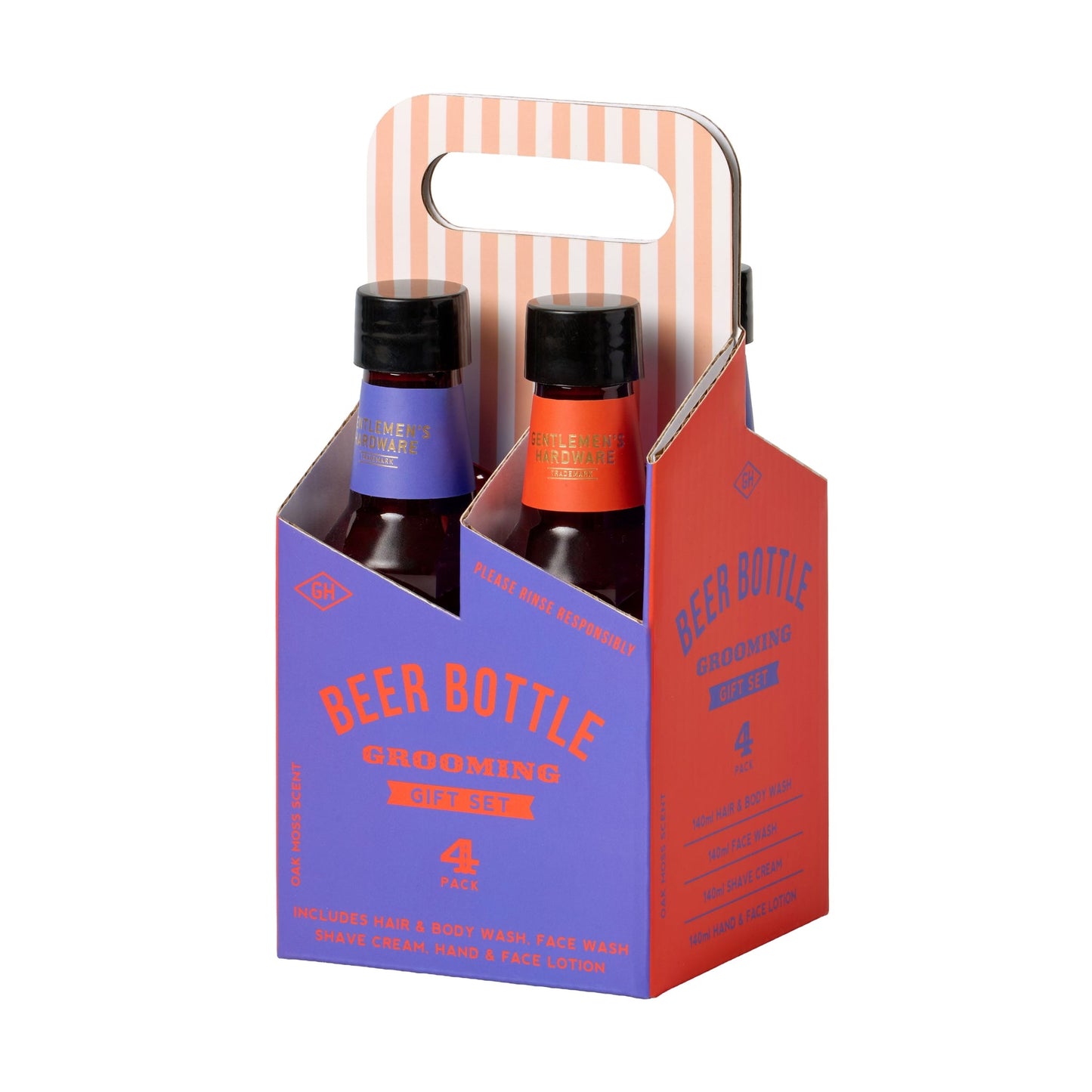 Gentlemen's Hardware Beer Bottle Grooming Gift Set
