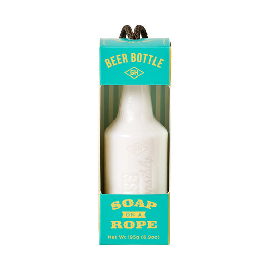 Gentlemen's Hardware Beer Bottle Soap on a Rope