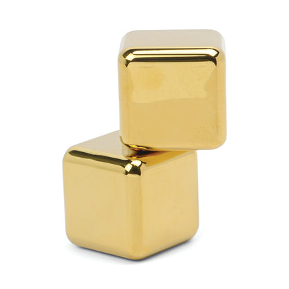 The Jupiter Cocktail Chillers in Gold - Set of 2