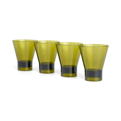 The Gilda Tumbler - Set Of 4 Olive