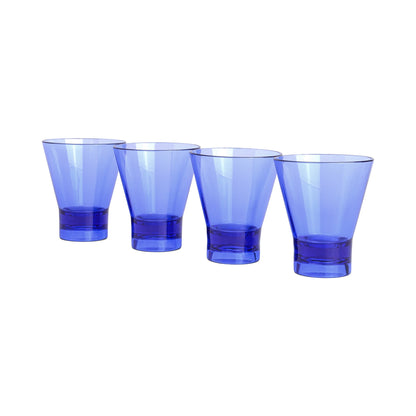 The Gilda Tumbler - Set Of 4 Cobalt