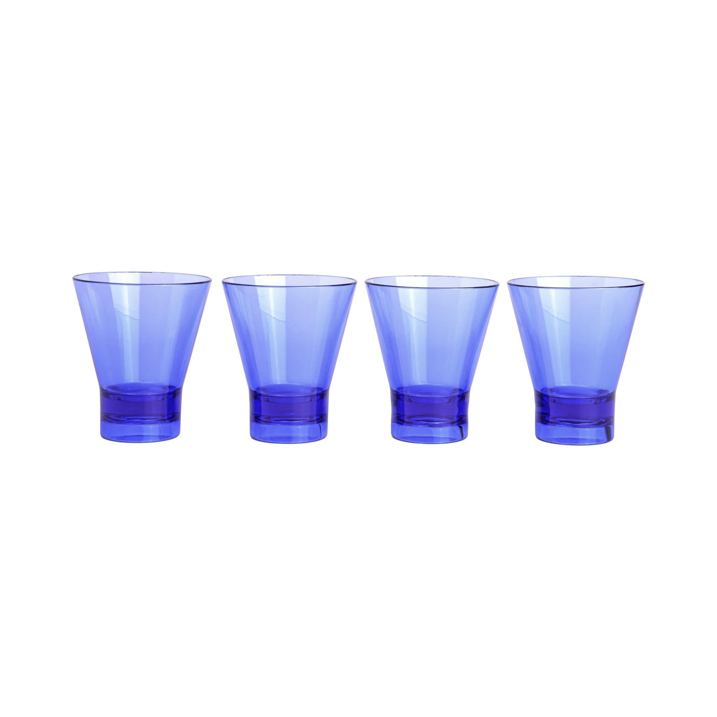 The Gilda Tumbler - Set Of 4 Cobalt