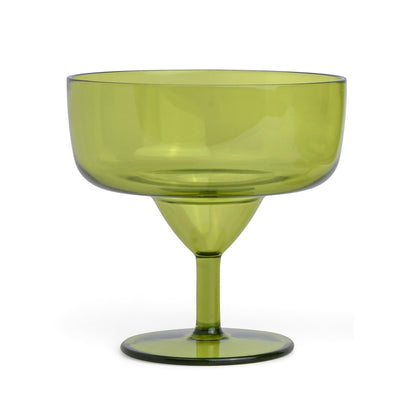 The Rue Margarita Glass - Set Of 4 Olive