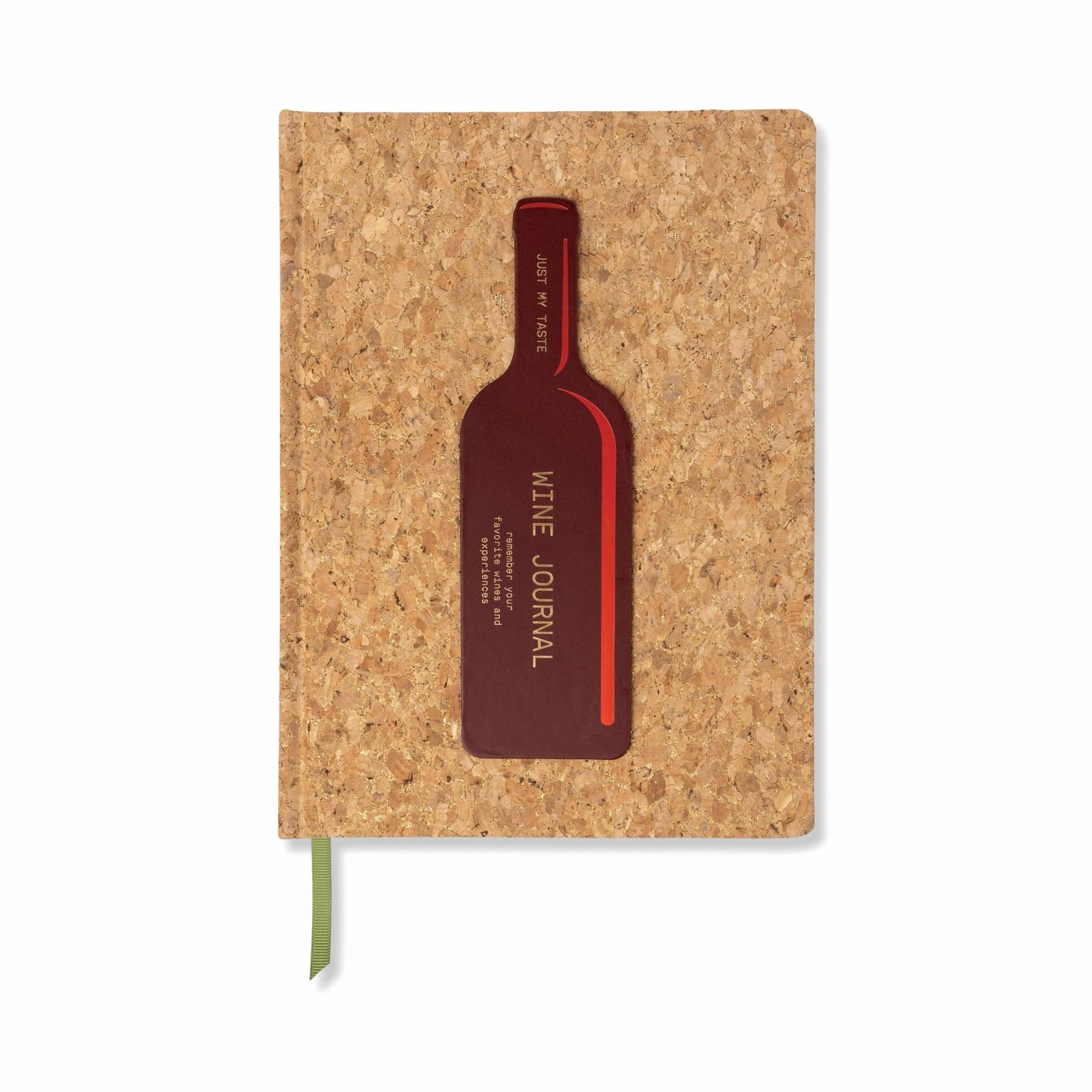 Here's How Wine Journal - Cork Wine Bottle