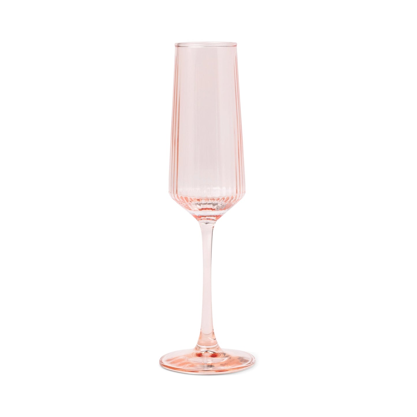 Here's How The Luna Champagne Flutes - Set of 2 - Blush