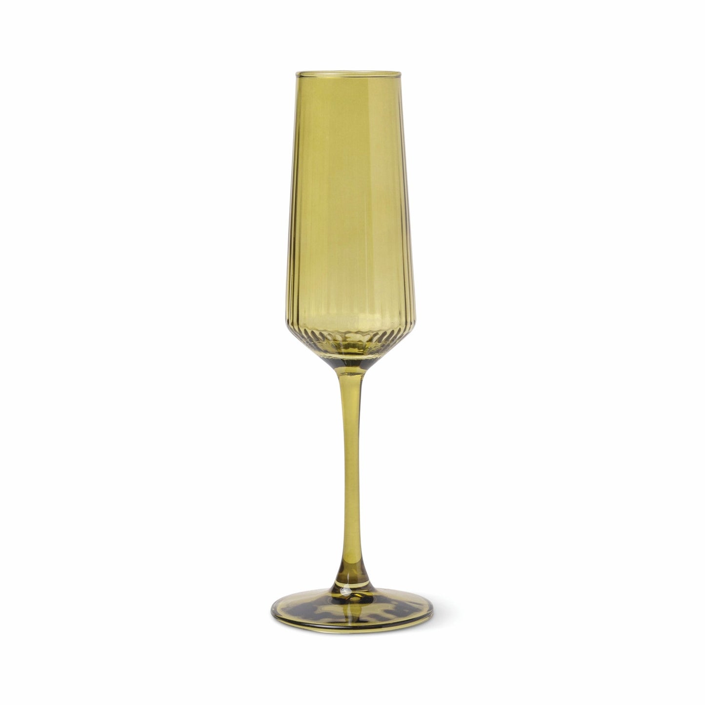 Here's How The Luna Champagne Flutes - Set of 2 - Olive