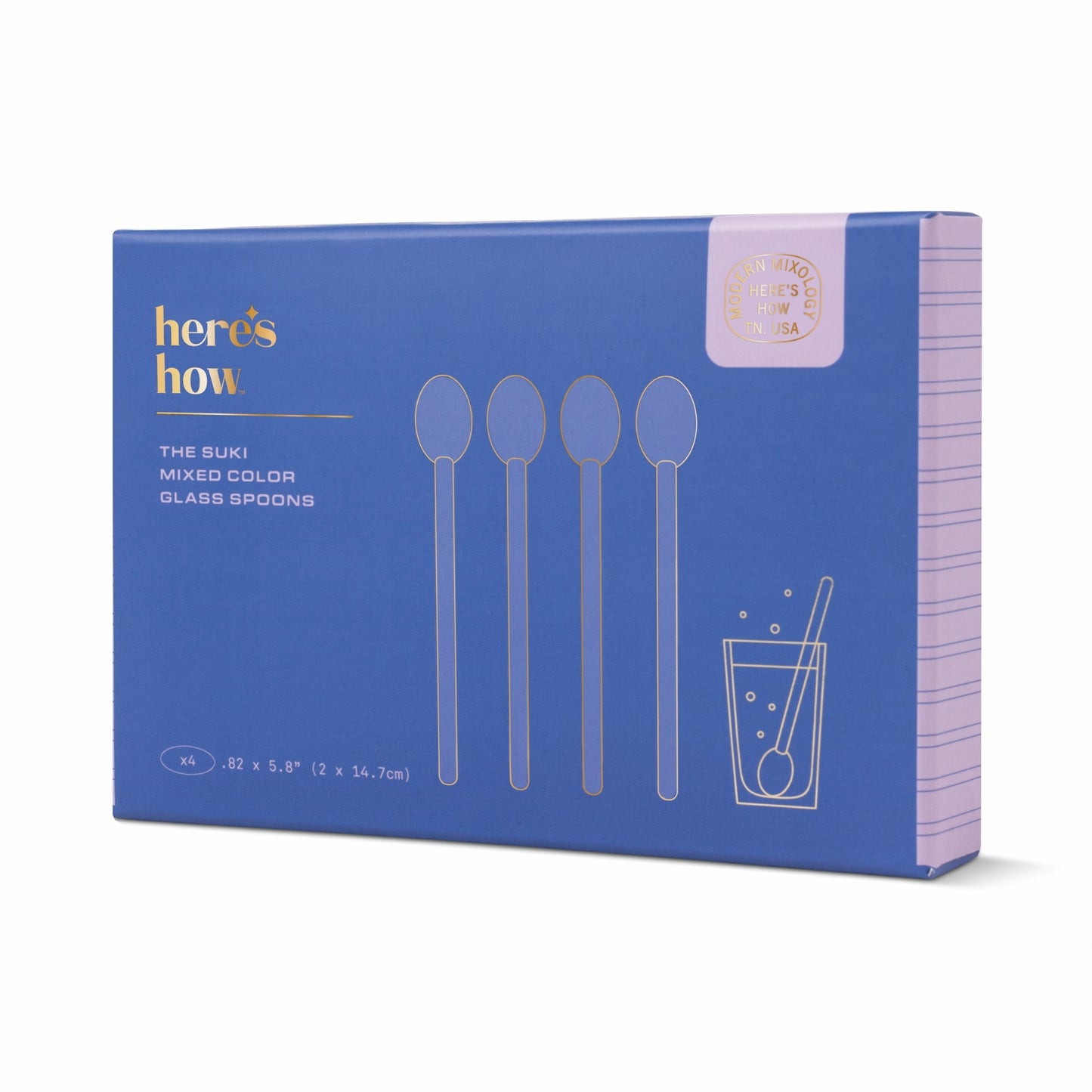 Here's How The Suki Glass Spoons - Set of 2