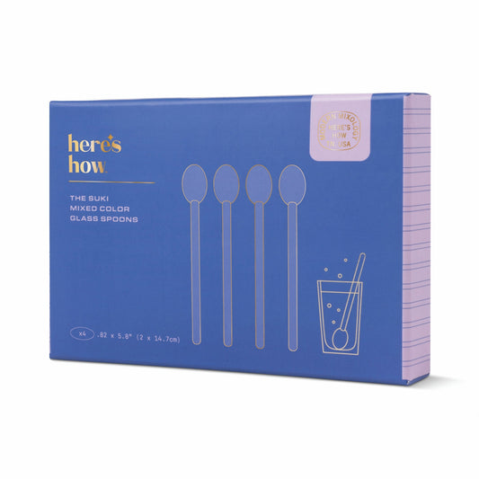 Here's How The Suki Glass Spoons - Set of 2