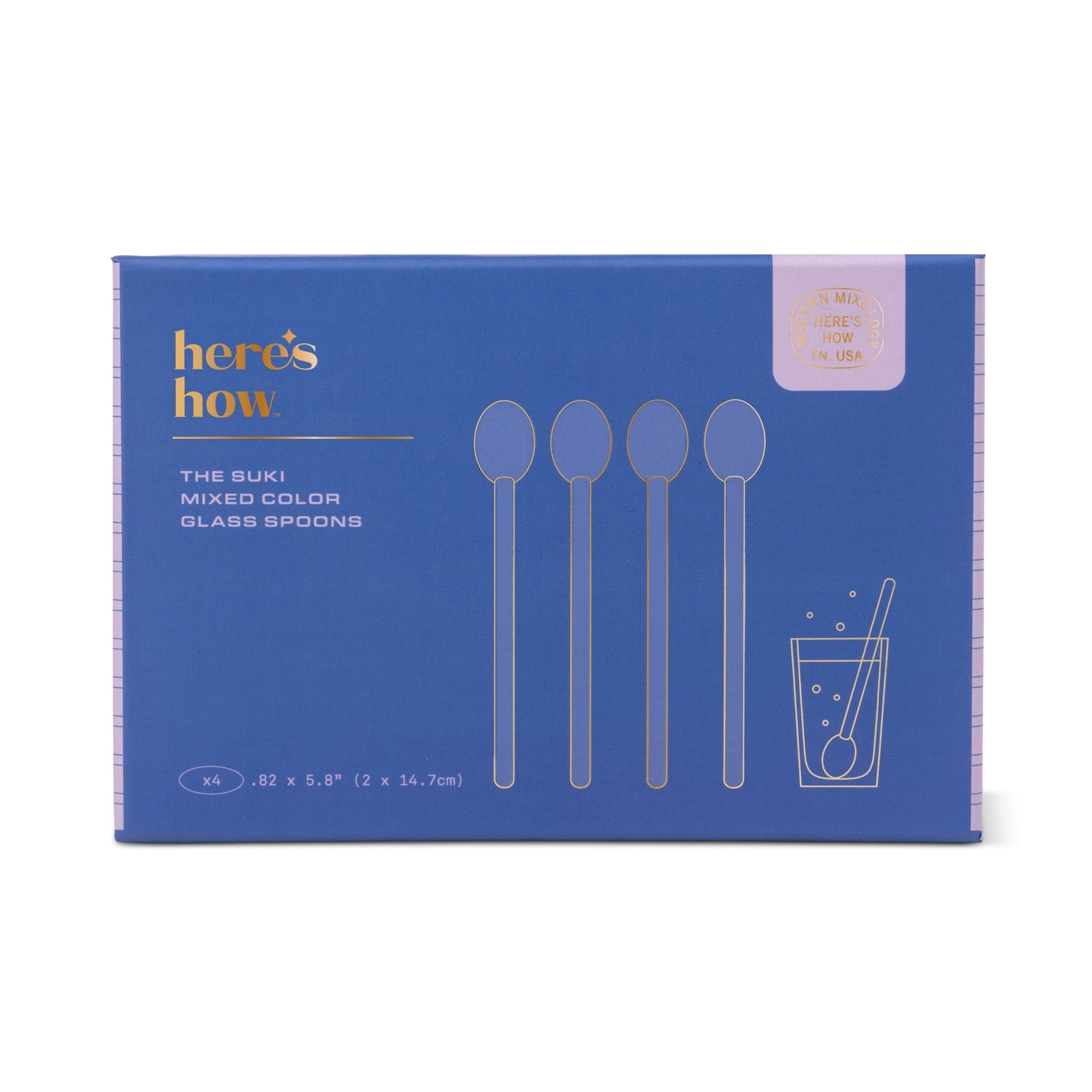 Here's How The Suki Glass Spoons - Set of 2