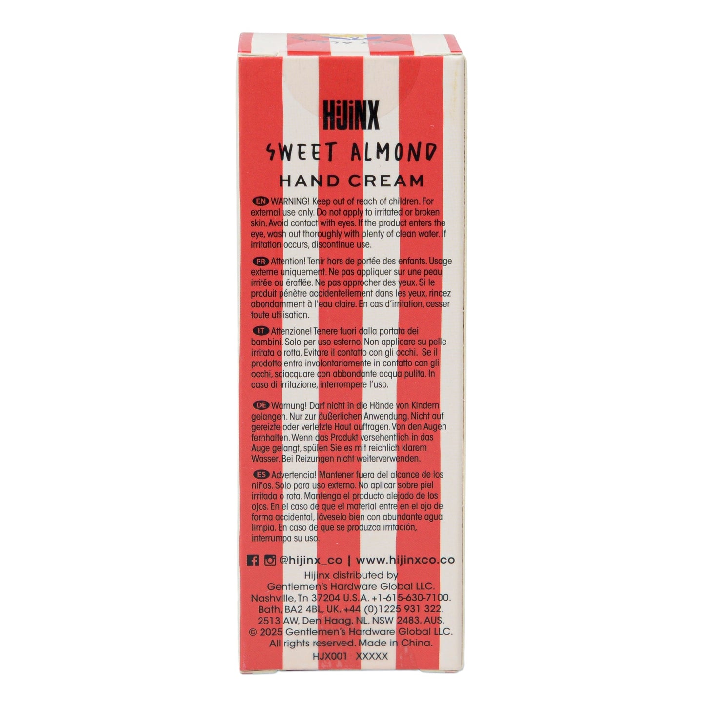 Hijinx Hand Cream (50ml) Mixed CDU (20 pcs)