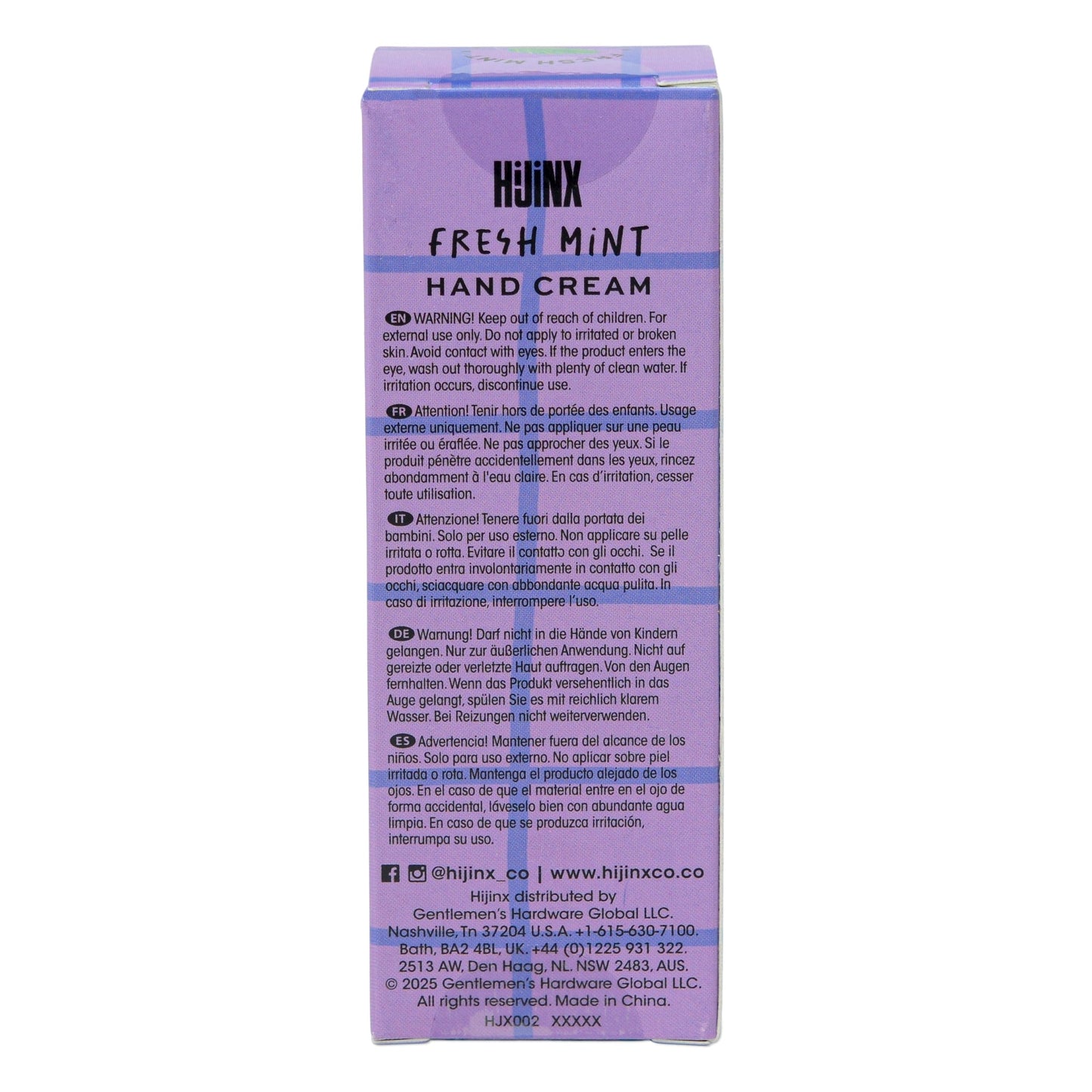 Hijinx Hand Cream (50ml) Mixed CDU (20 pcs)