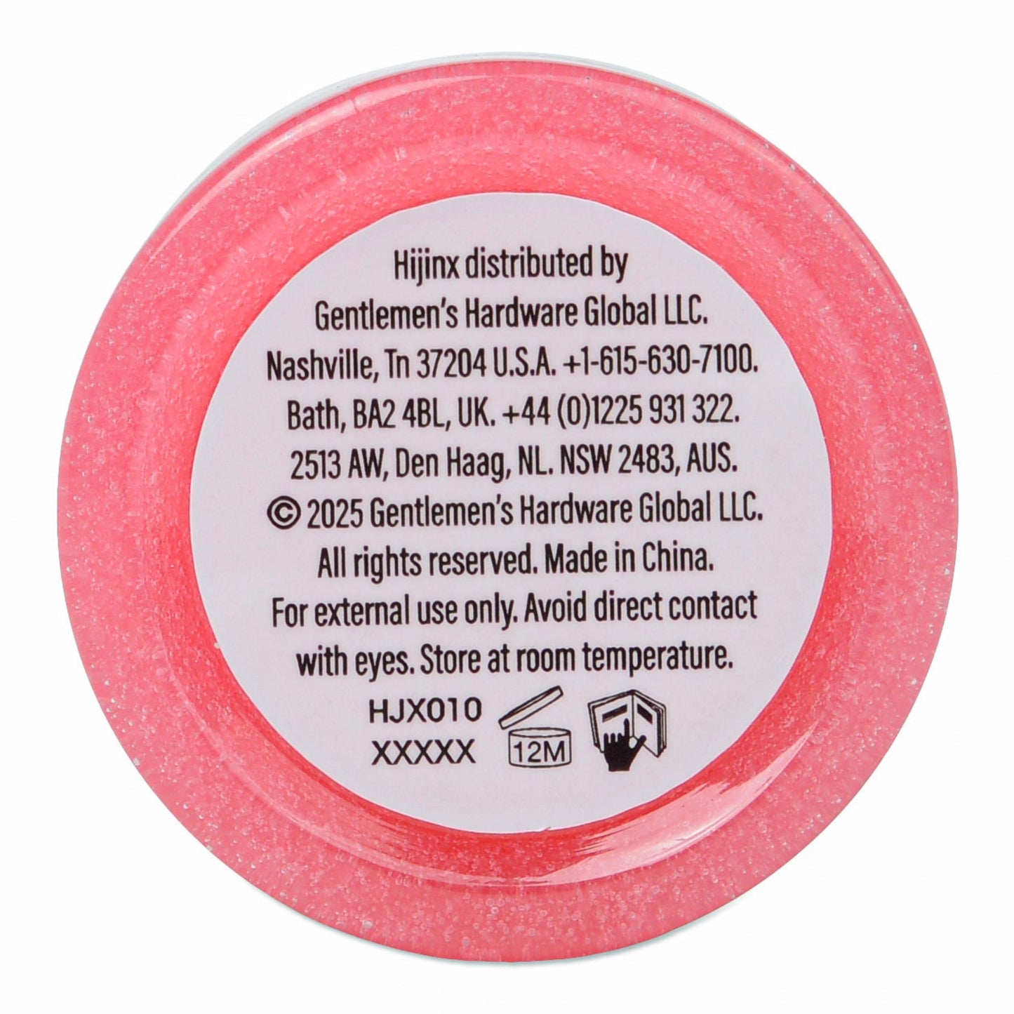 Hijinx Lip Scrub (15g) Main Character Energy - Strawberry