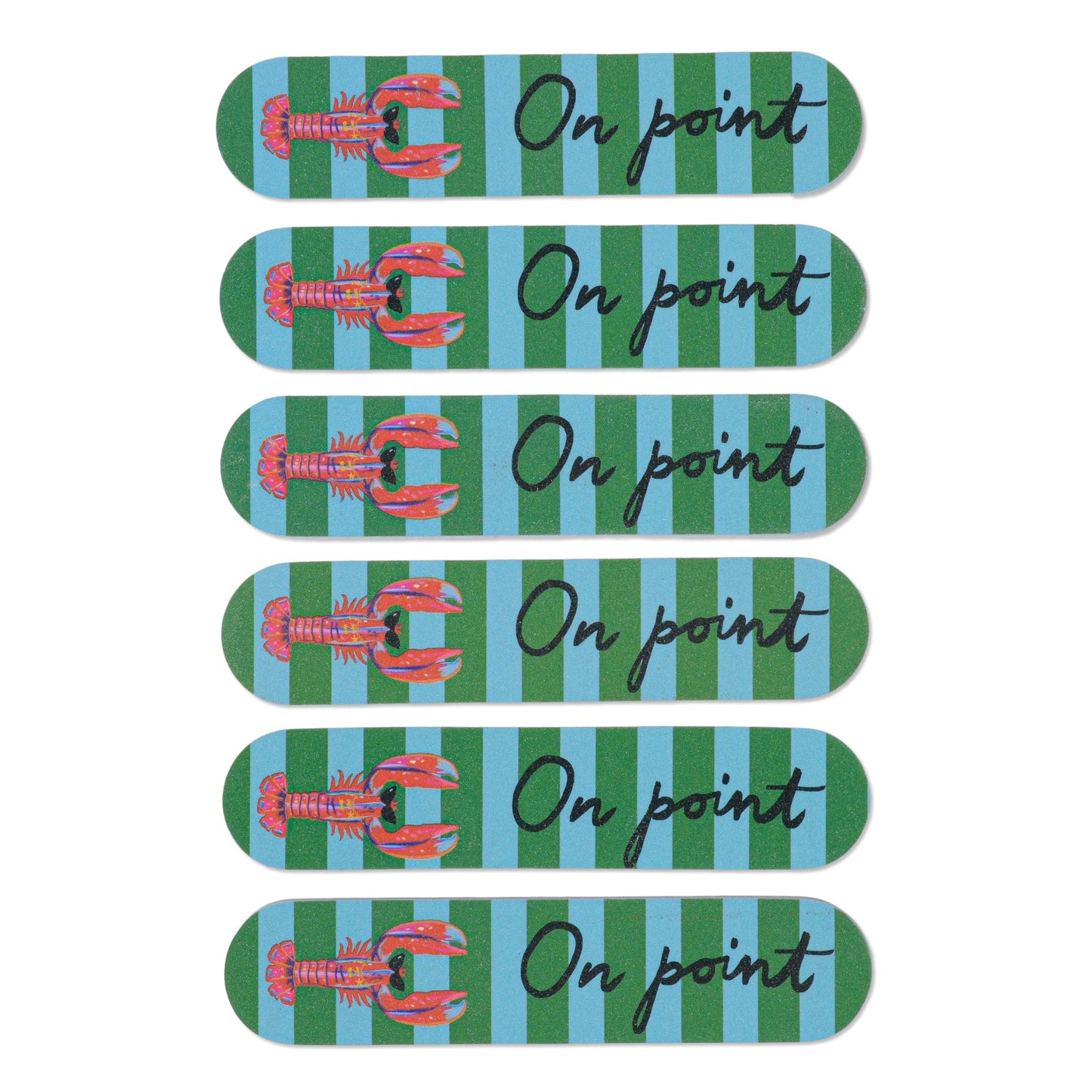 Hijinx Emery Boards (Set of 6) Mixed CDU (20pcs)