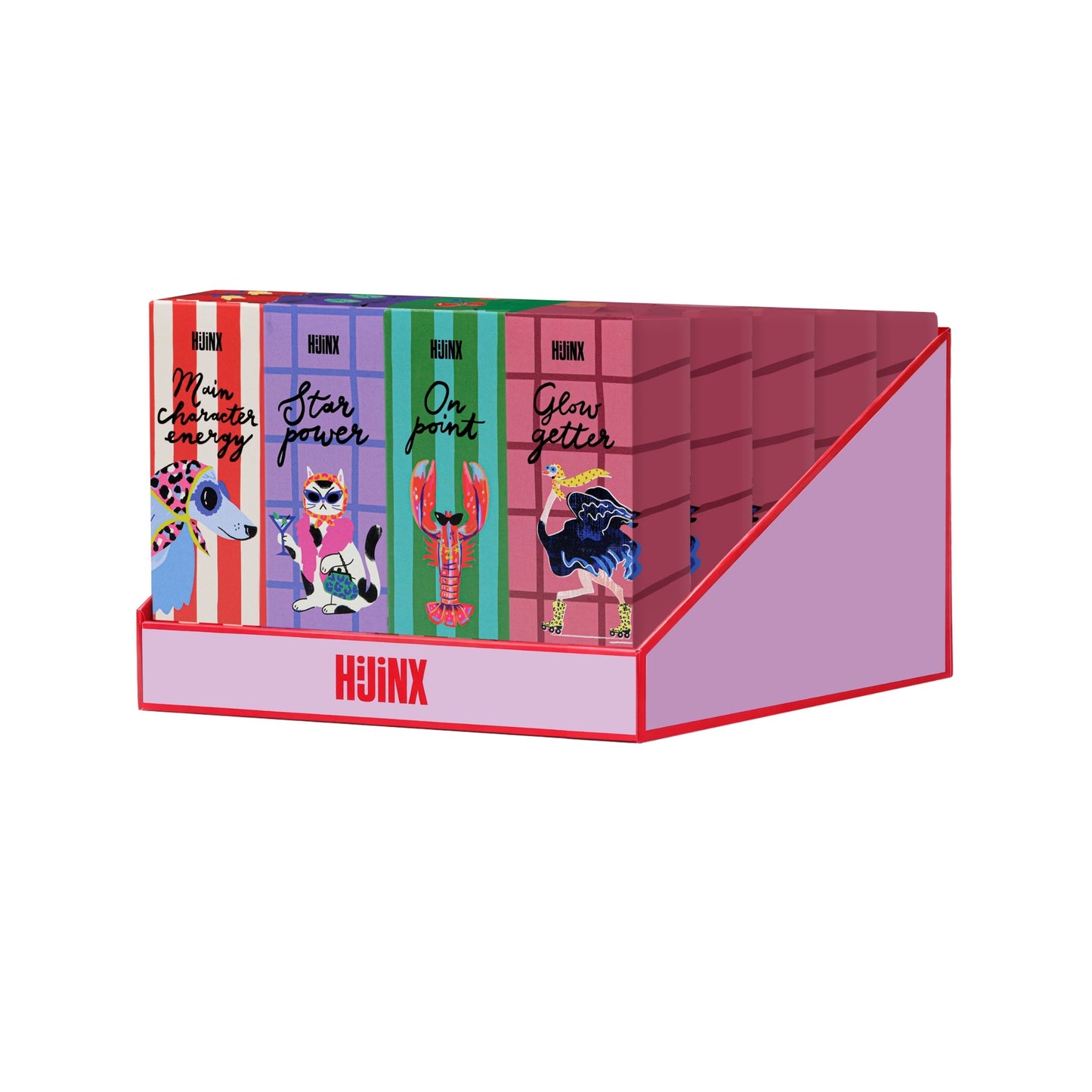 Hijinx Emery Boards (Set of 6) Mixed CDU (20pcs)