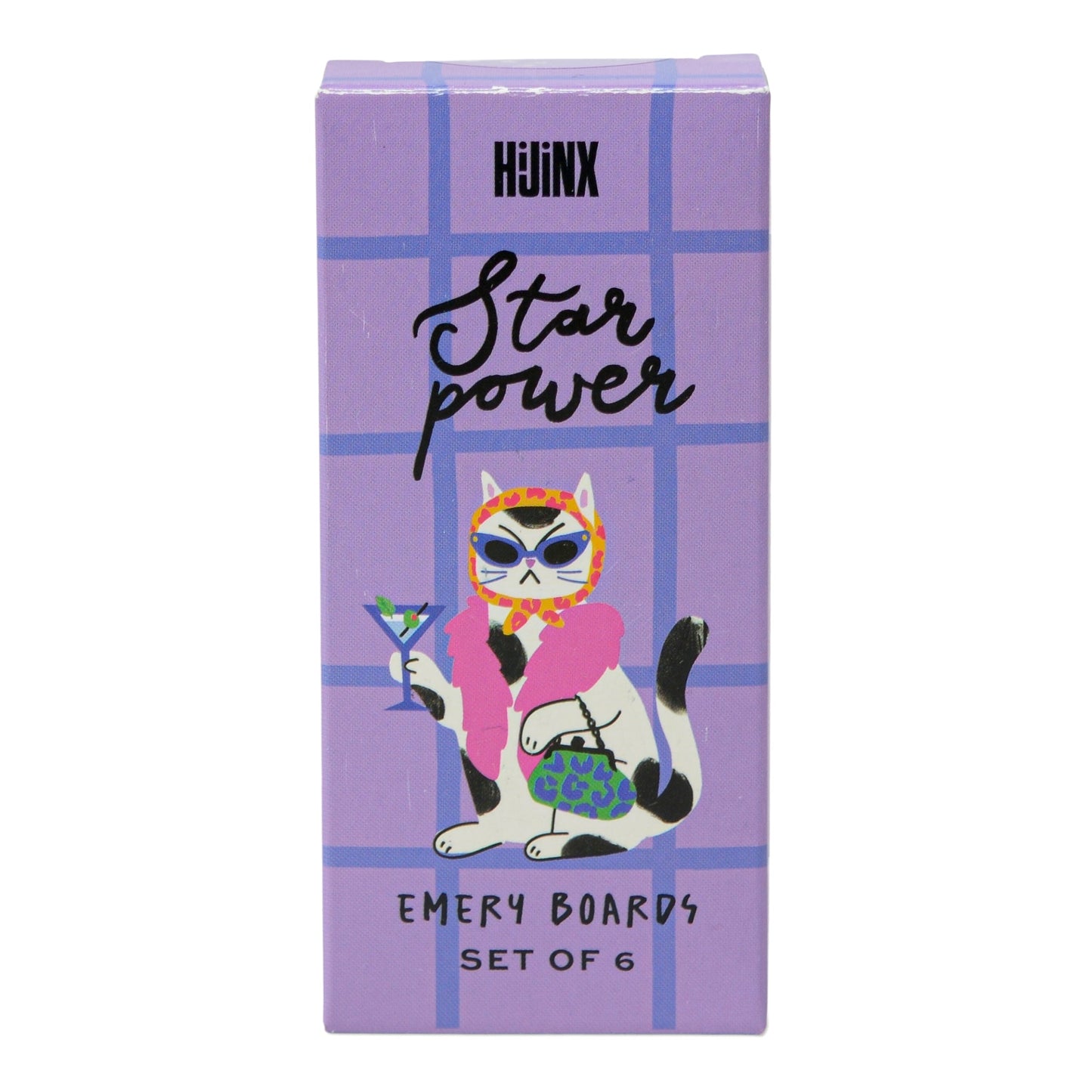 Hijinx Emery Boards (Set of 6) Mixed CDU (20pcs)