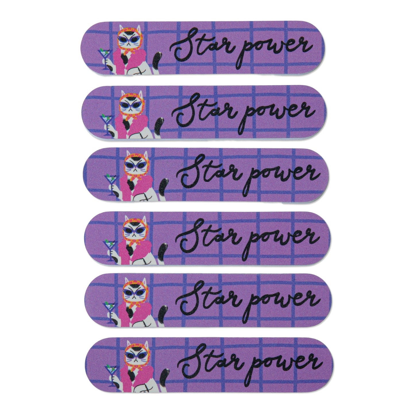 Hijinx Emery Boards (Set of 6) Mixed CDU (20pcs)