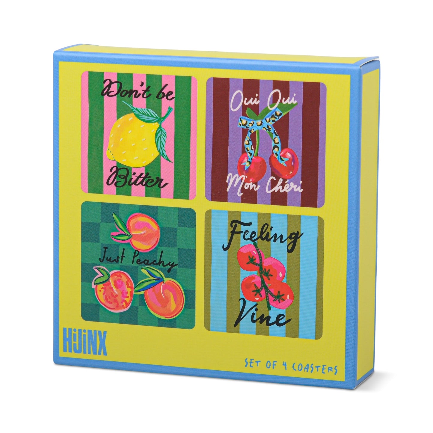 Hijinx Coasters (Set of 4) The Fruity