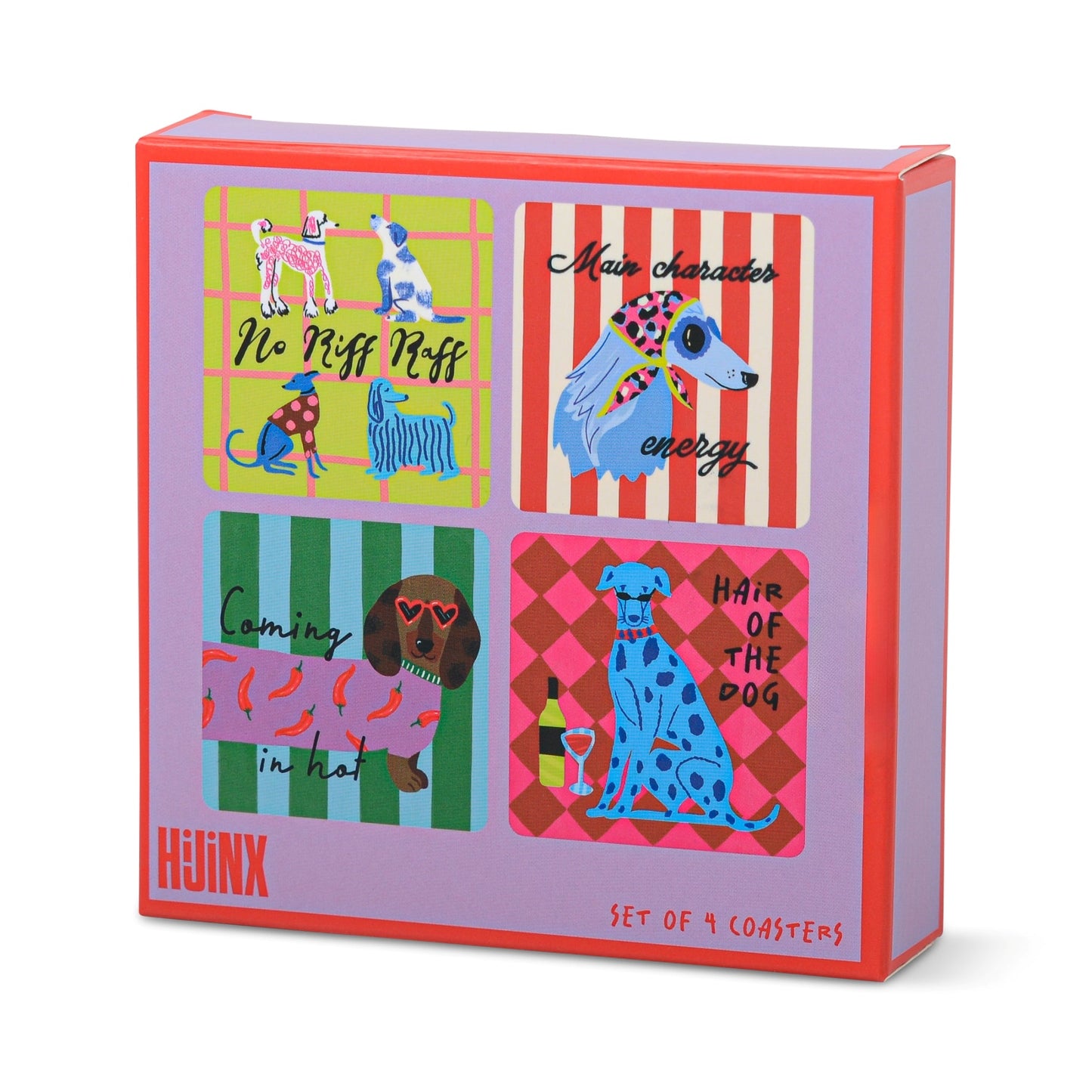 Hijinx Coasters (Set of 4) The Dog Lover