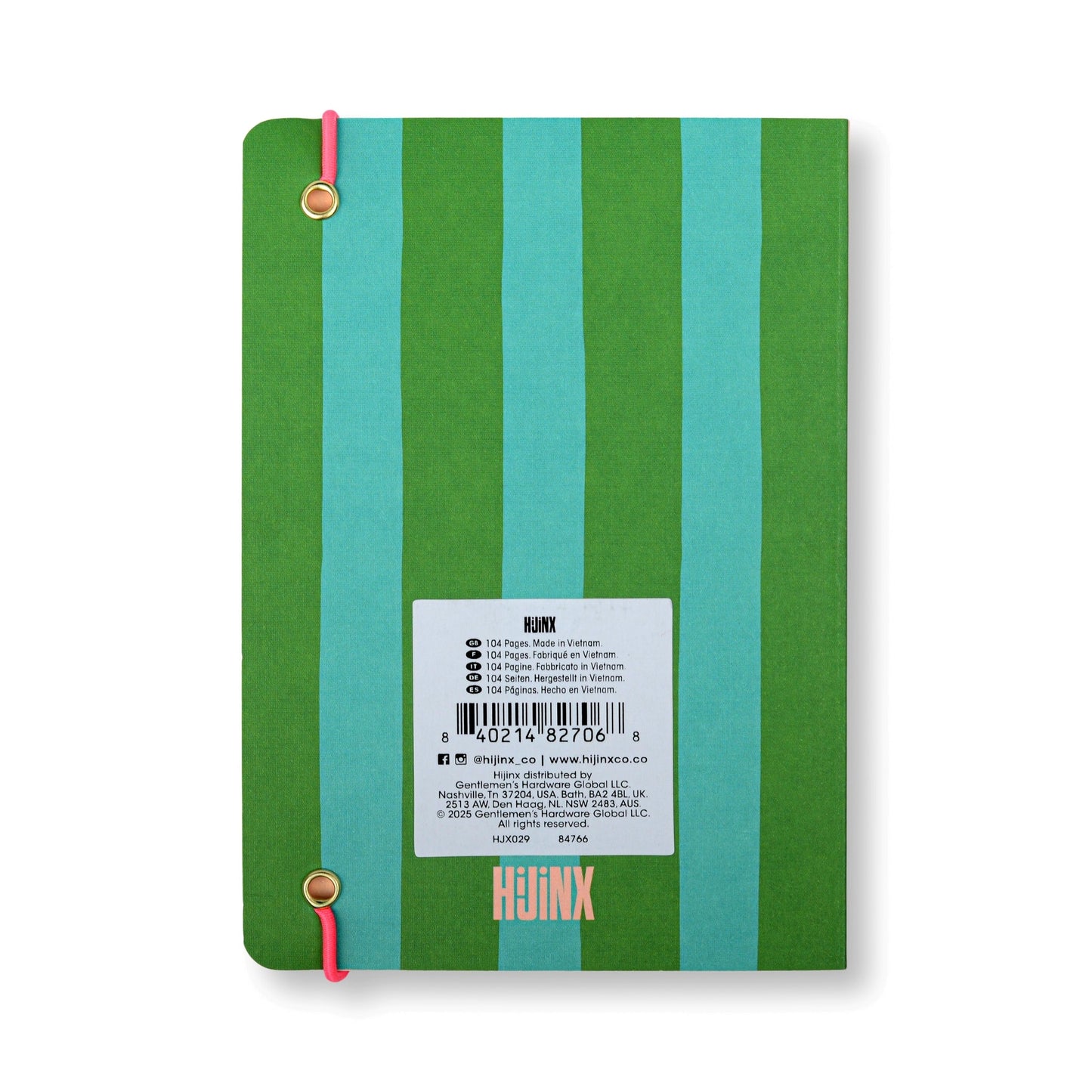 Hijinx Notebook - Master Plan