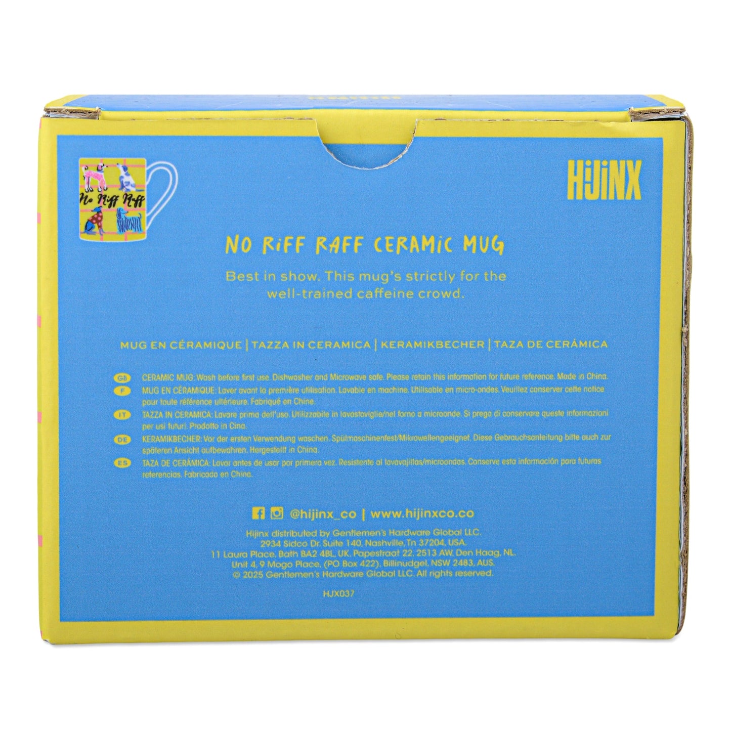 Hijinx Mug - No Riff Raff