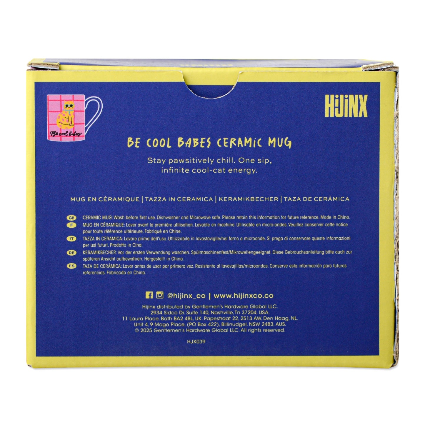 Hijinx Mug - Be Cool Babes