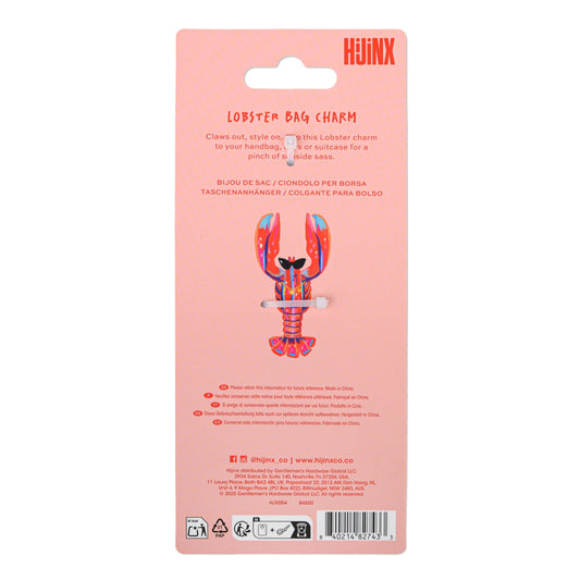 Hijinx Bag Charm - Lobster