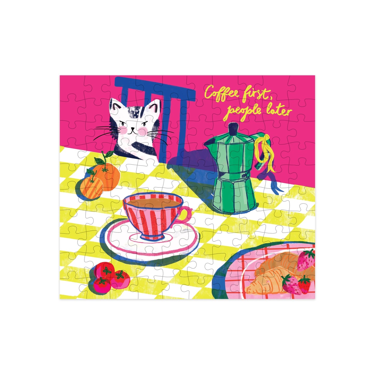 Hijinx Mini Puzzle (100pc) Coffee First People Later