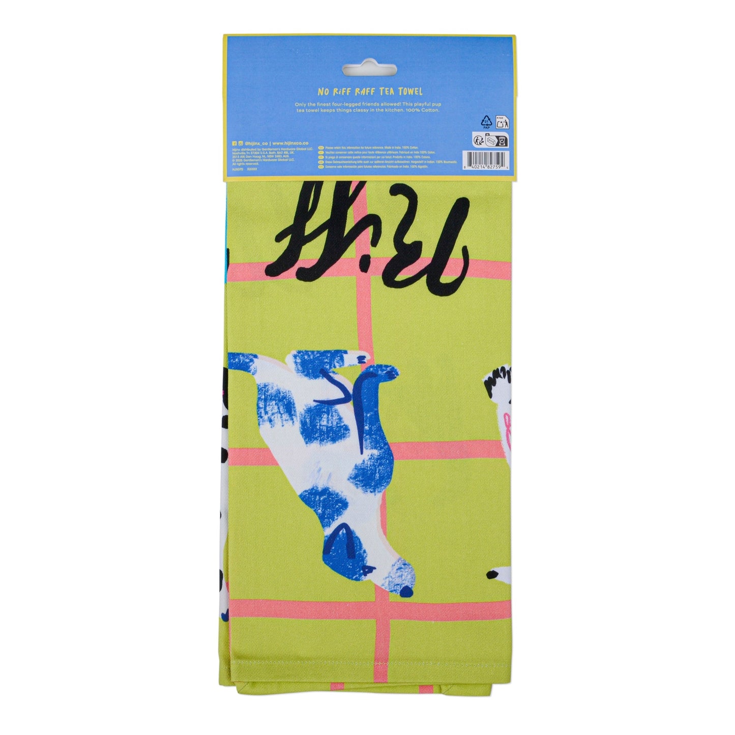 Hijinx Tea Towel - No Riff Raff