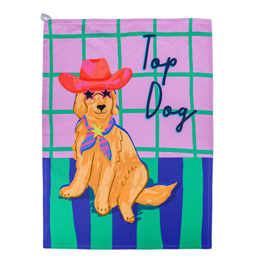 Hijinx Tea Towel - Top Dog