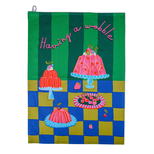 Hijinx Tea Towel - Having a Wobble