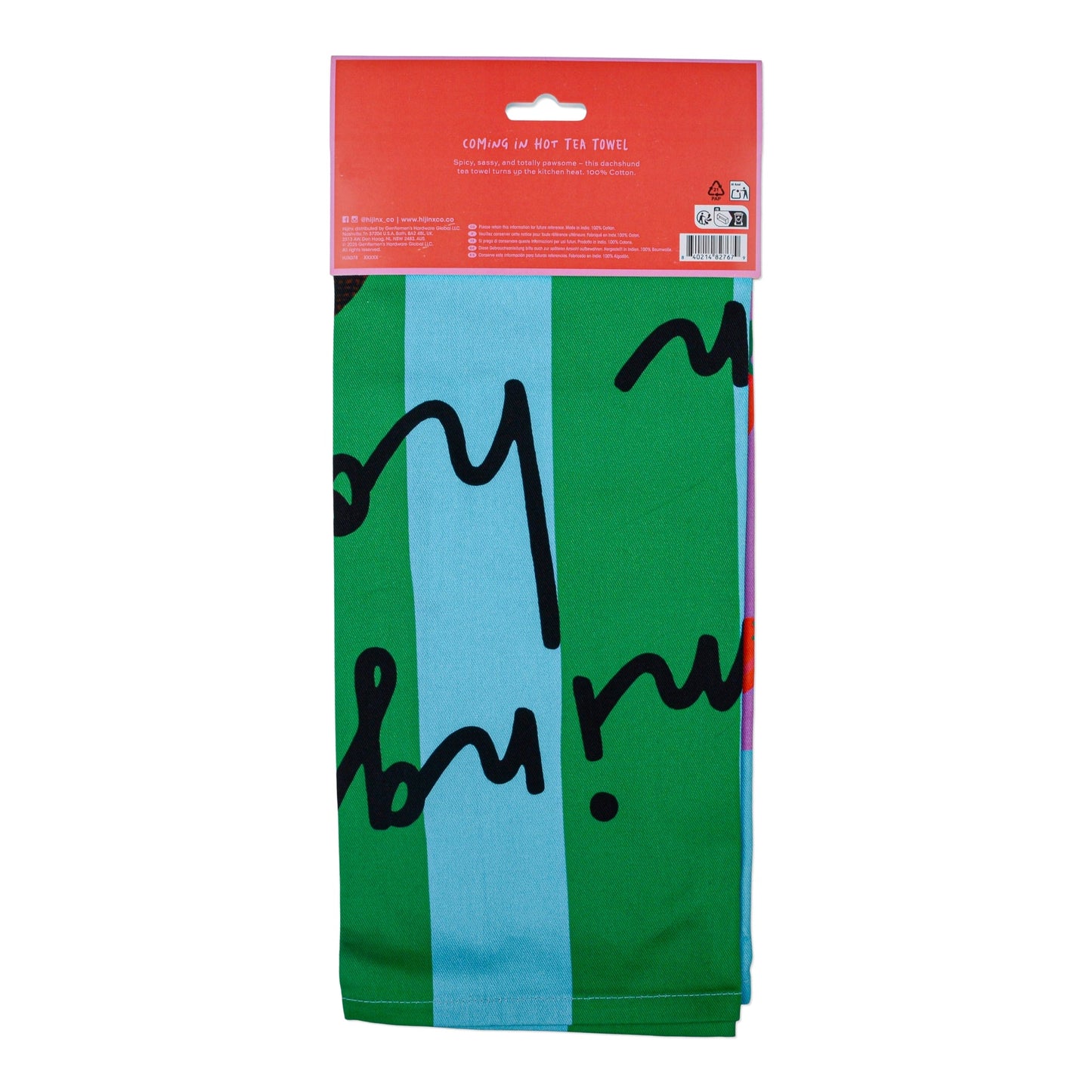 Hijinx Tea Towel - Coming in Hot