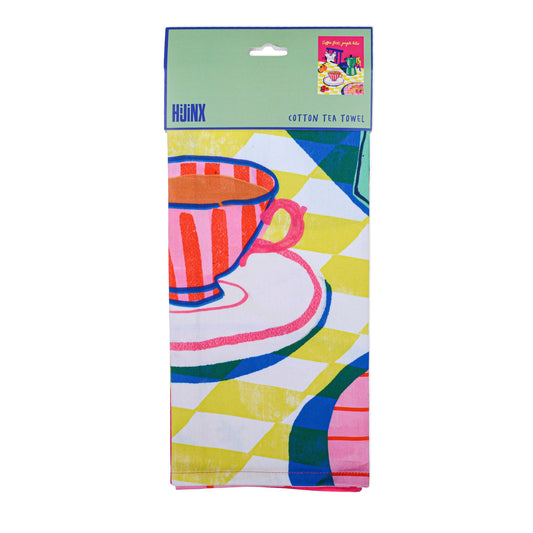Hijinx Tea Towel - Coffee First People Later