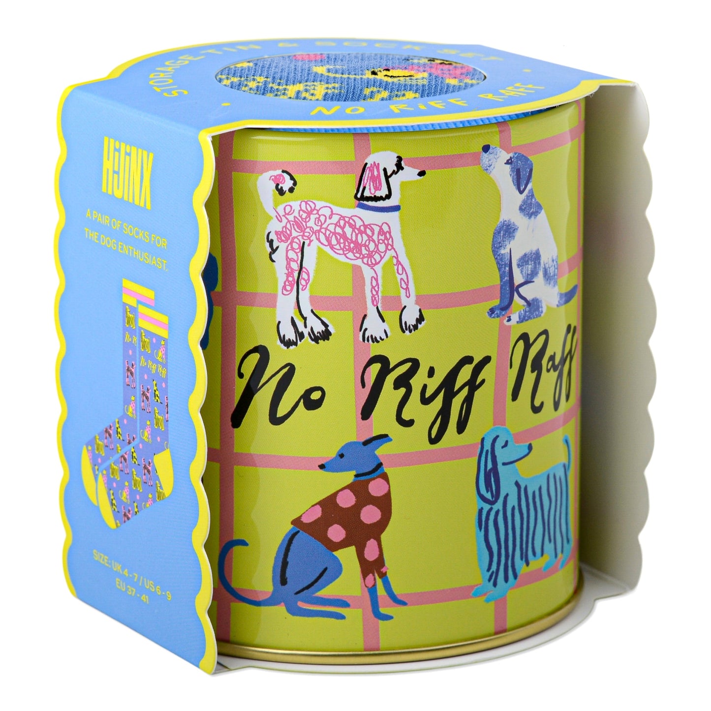 Hijinx Socks in a Tin - No Riff Raff