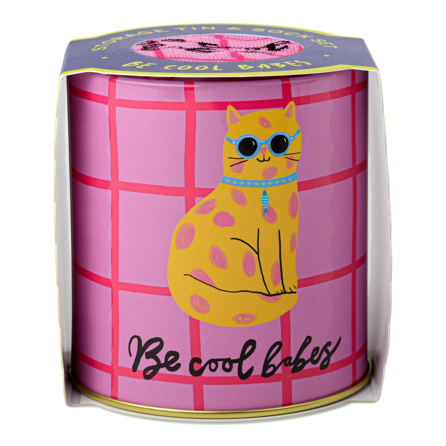 Hijinx Socks in a Tin - Be Cool Babes